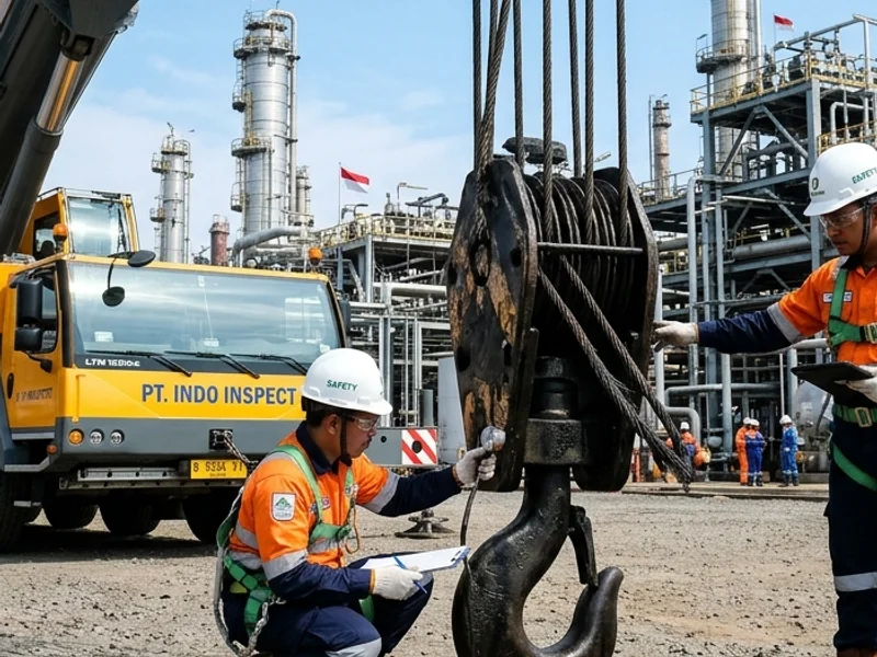 Sertifikasi rigger dan pengujian integritas tali kawat angkat Asisten Rigger Nasional
